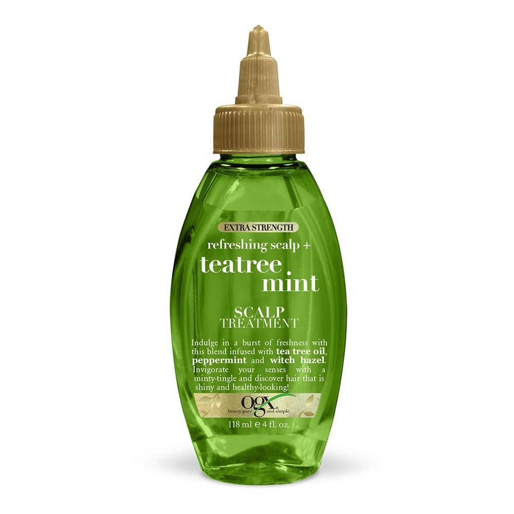OGX Extra Strength Refreshing and Invigorating Teatree Mint Dry Scalp Treatment Review