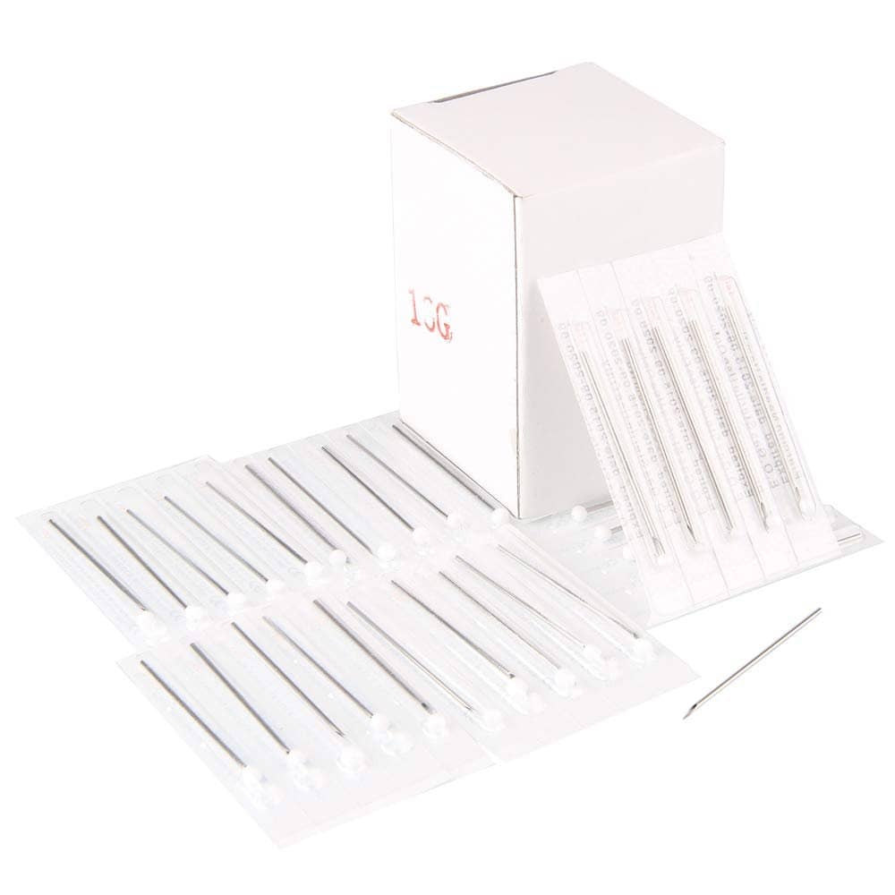 Chrontier 100PCS Body Piercing Needles 15G Review