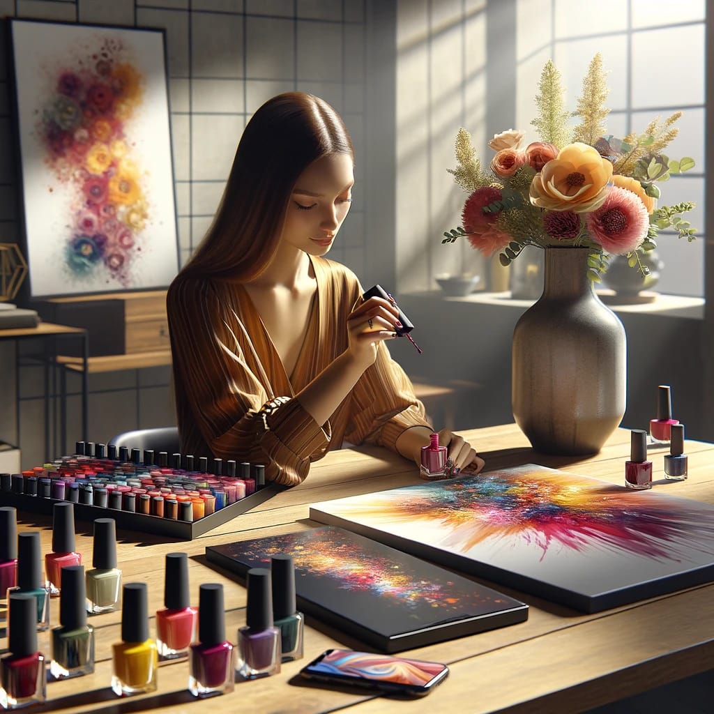 What Are Some Creative Ways To Use Nail Polish Other Than On Nails?