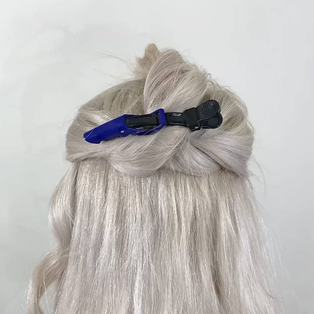 HHLL Hair Clips for Women – Wide Teeth  Double-Hinged Design – Alligator Styling Sectioning Clips of Professional Hair Salon Quality - 10Pack (Mixing)