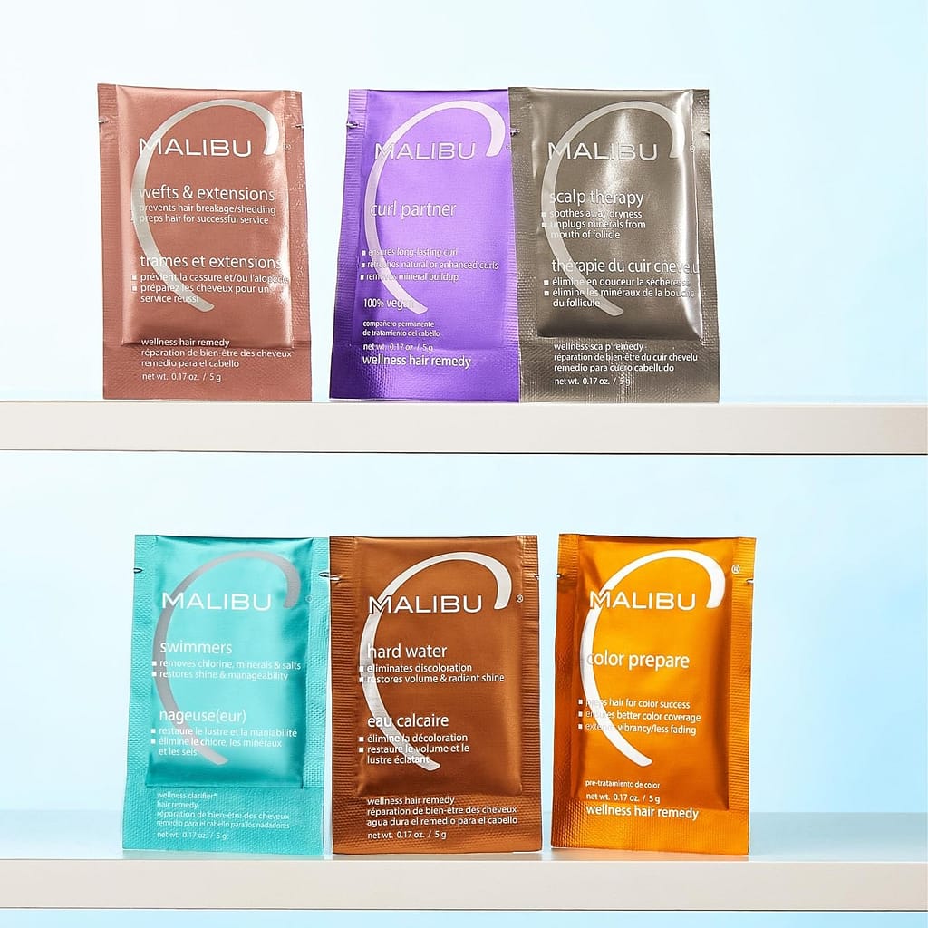 Malibu C Hard Water Wellness Hair Remedy - Removes Hard Water Deposits  Impurities from Hair - Contains Vitamin C Complex for Hair Shine + Vibrancy