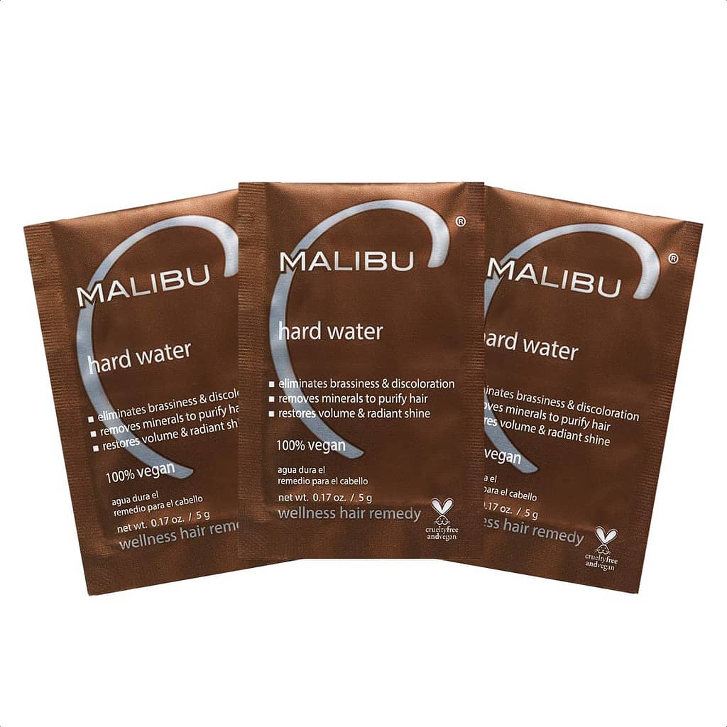 Malibu C Hard Water Wellness Hair Remedy - Removes Hard Water Deposits  Impurities from Hair - Contains Vitamin C Complex for Hair Shine + Vibrancy