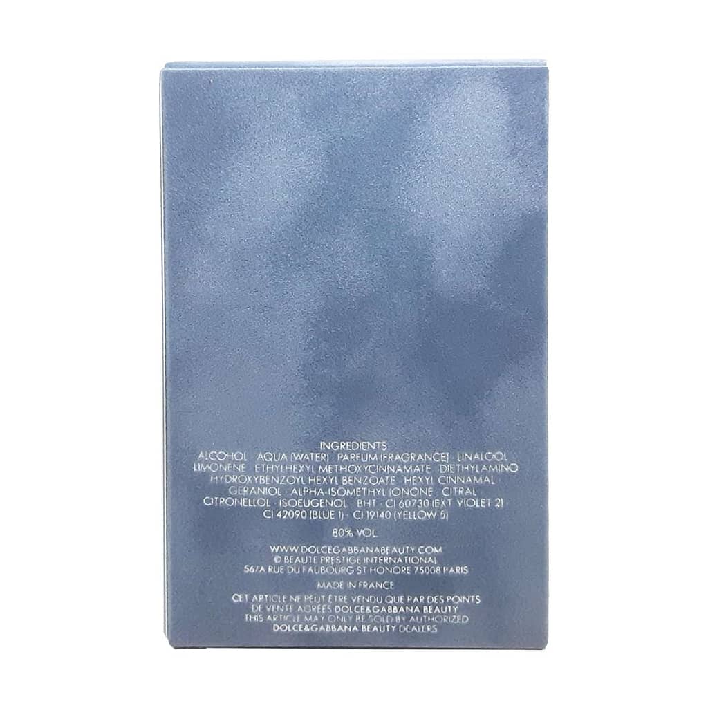 Dolce  Gabbana Light Blue Eau de Toilette Spray for Men, 4.2 Fl Oz