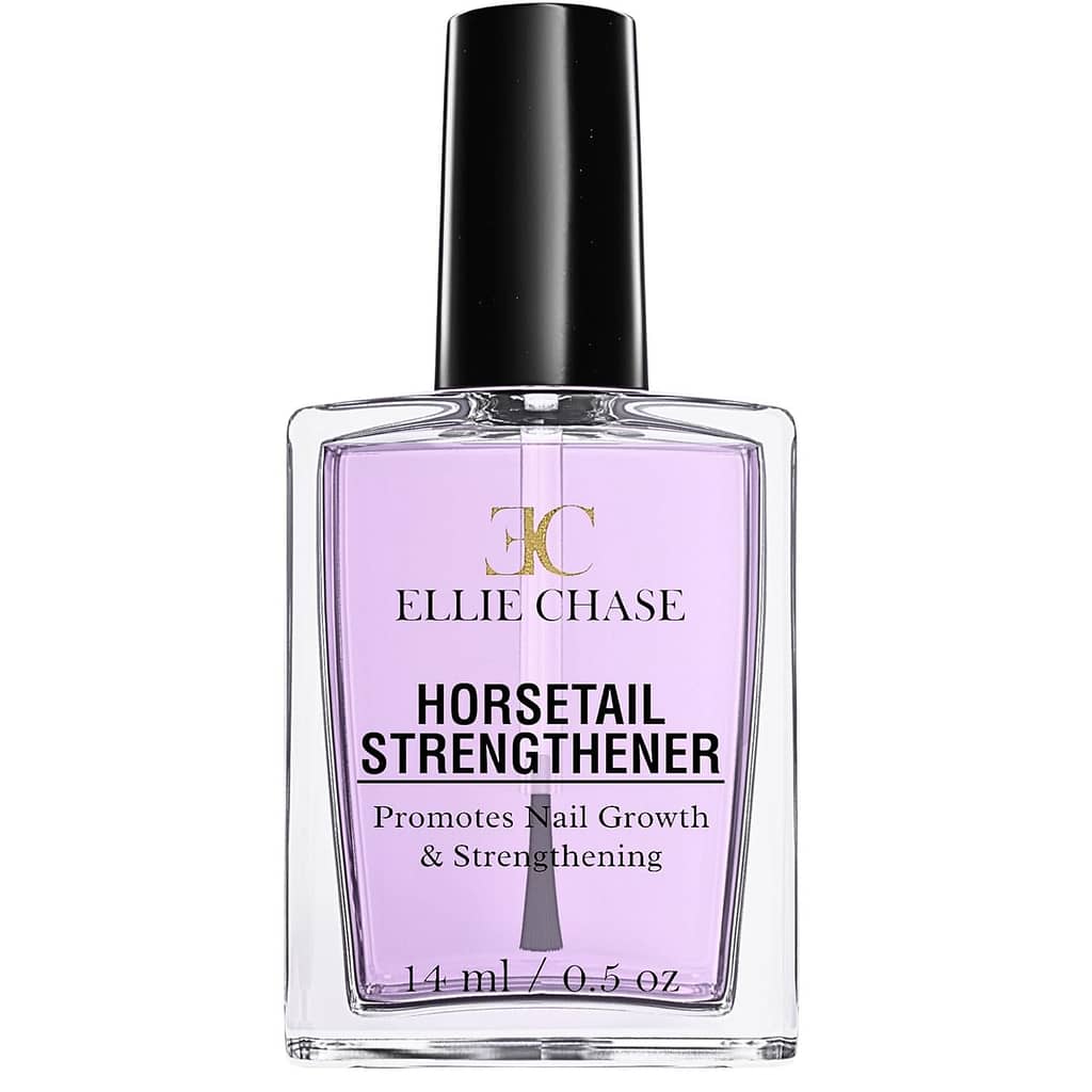 Horsetail Nail Strengthener, Growth, Hardener, Repair Treatment Polish 0.5 OZ/Help Splits, Breaks, Thin, Weak, Chipped, Damaged, Cracked, Peeling Nails/Grow Strong Hard Thicker Nails