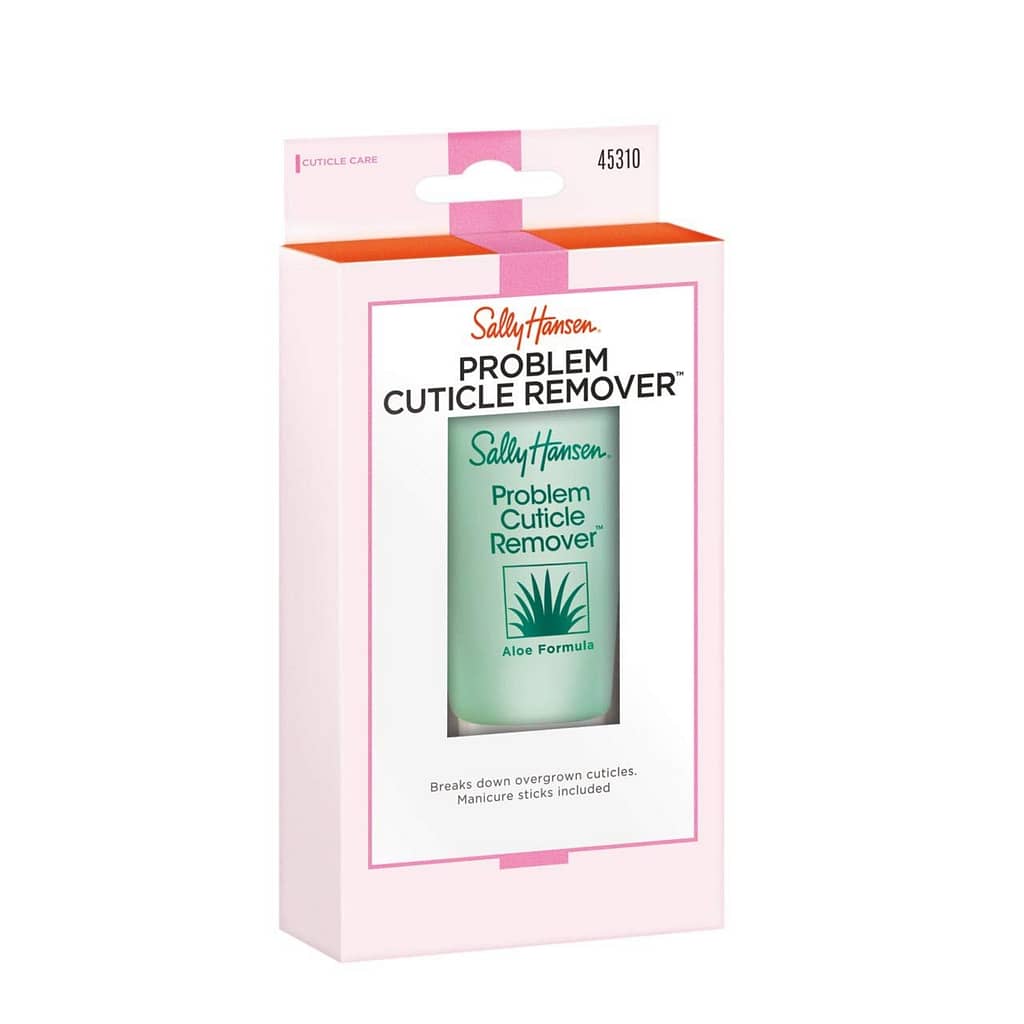 Sally Hansen Problem Cuticle Remover™, Eliminate Thick  Overgrown Cuticles, Ph Balance Formula, Infused with Aloe Vera to Soothe and Condition