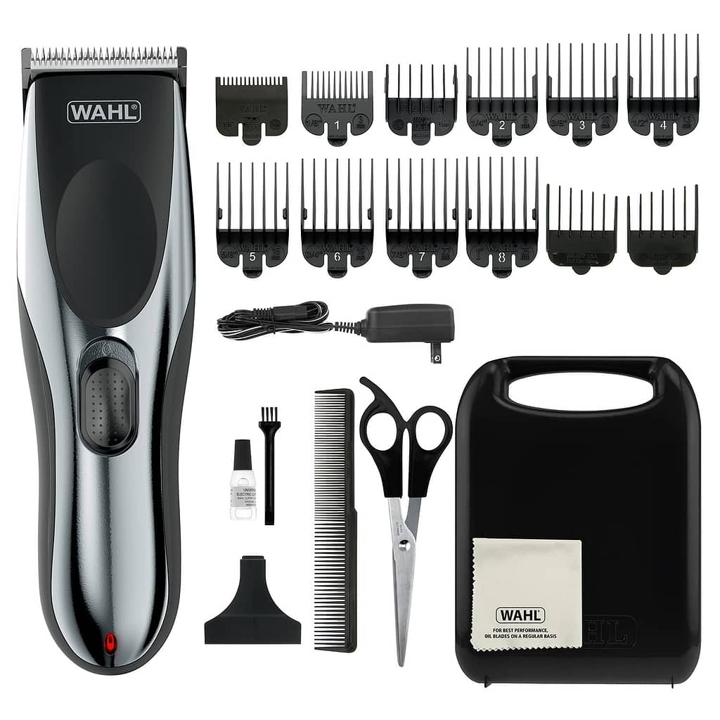 Wahl Clipper Rechargeable Cord/Cordless Haircutting  Trimming Kit for Heads, Longer Beards,  All Body Grooming - Model 79434