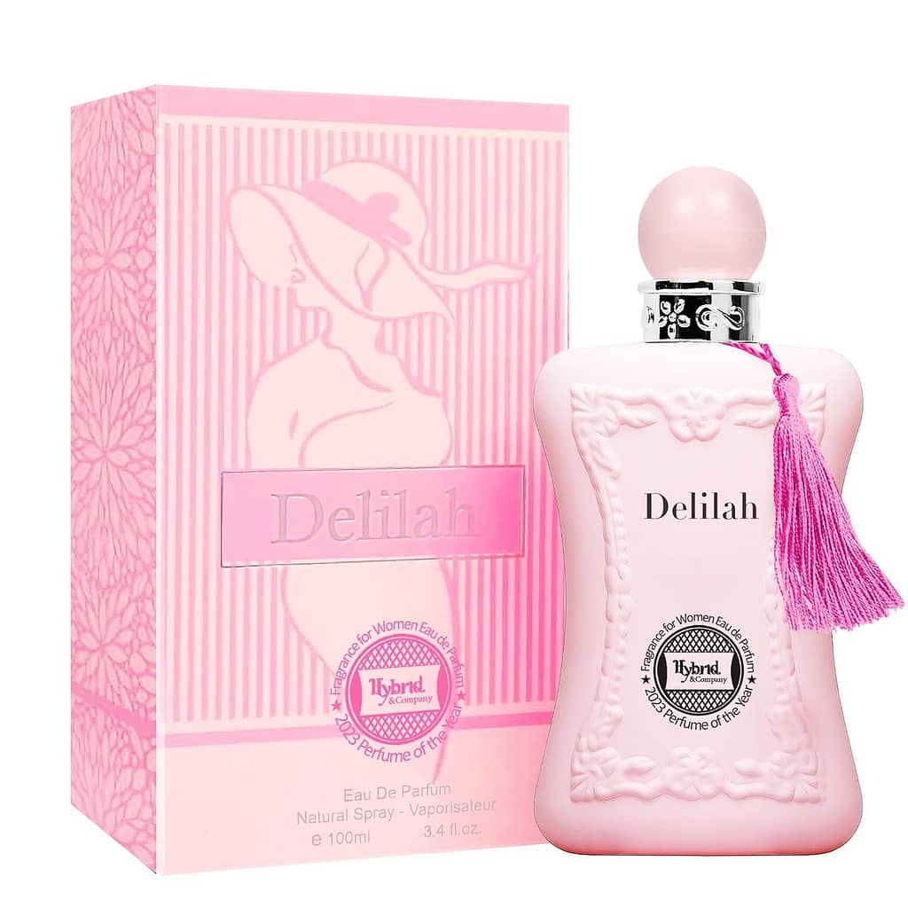 Hybrid  Company Delilah Compelling Captivating Fragrance For Women Floral Scent Womens Perfume, 3.4 Fl Oz