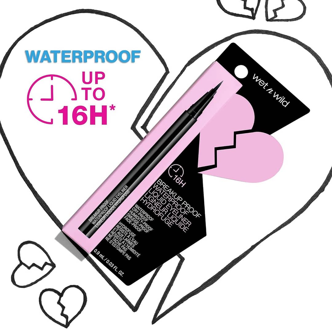 wet n wild Mega Last Breakup Proof Liquid Eyeliner Review