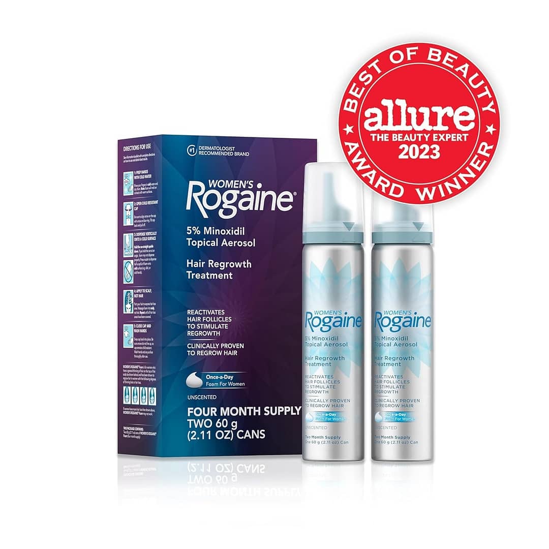 Rogaine Women 5% Minoxidil Foam Review